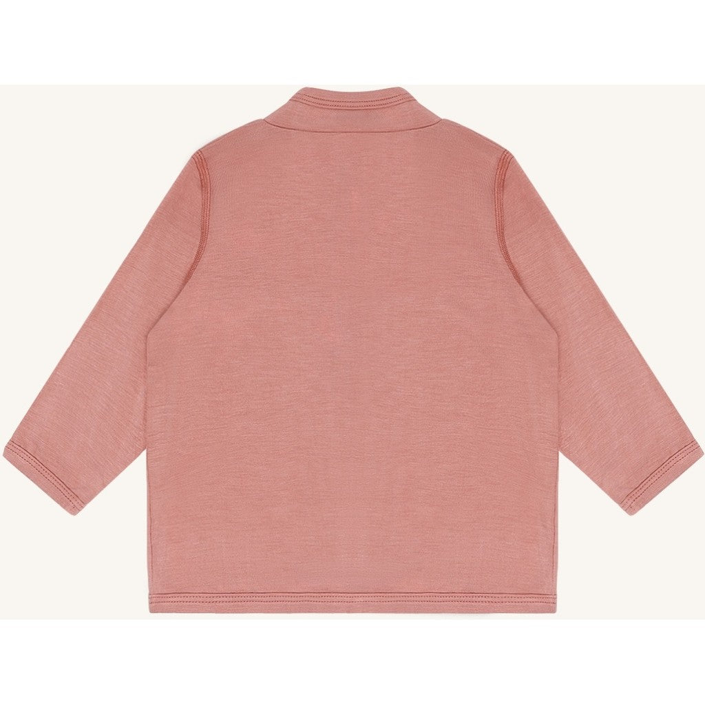 Hust & Claire HCCurd Solid Zip Cardigan 3653 Old Rosie