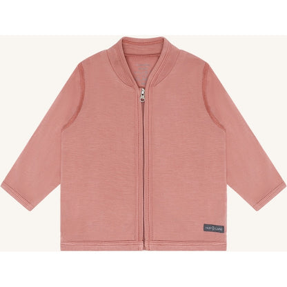 Hust & Claire HCCurd Solid Zip Cardigan 3653 Old Rosie