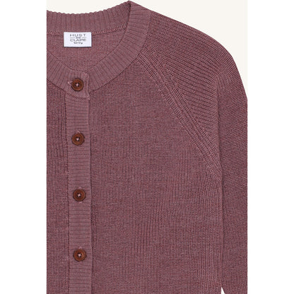 Hust & Claire HCCuri Jacket Wool Cardigan 3863 Pale Mauve