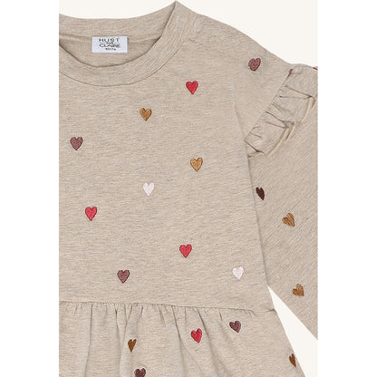 Hust & Claire HCDonna Heartbeat Dresses 3554 Biscuit