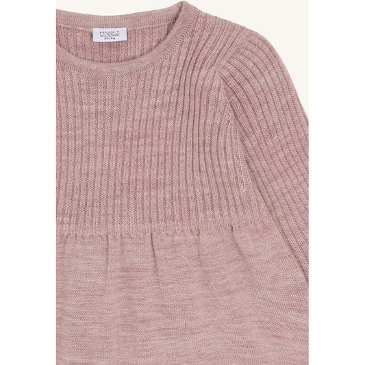 Hust & Claire HCDuri Wool Knit Dresses 3875 Heather