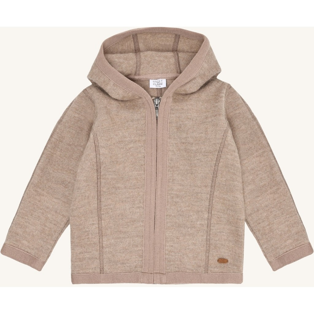 Hust & Claire HCEbba Jacket Boiled Wool Boiled Jacket 3554 Biscuit