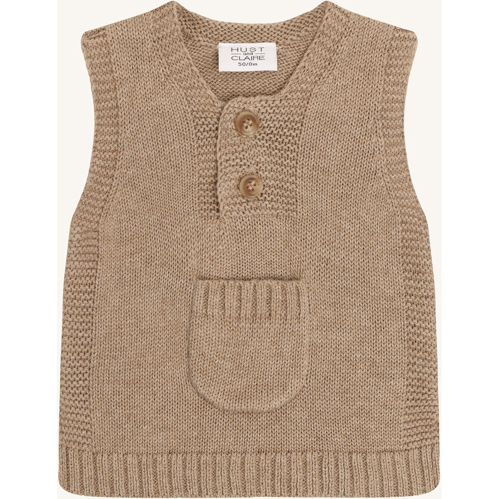 Hust & Claire HCEja Knitwear 3554 Biscuit