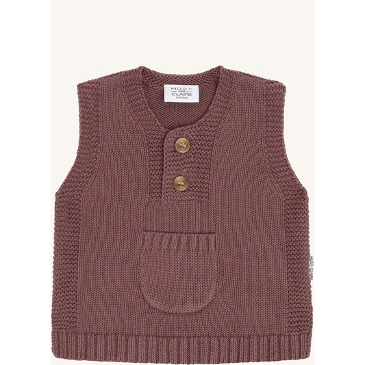 Hust & Claire HCEja Knitwear 3870 Plum