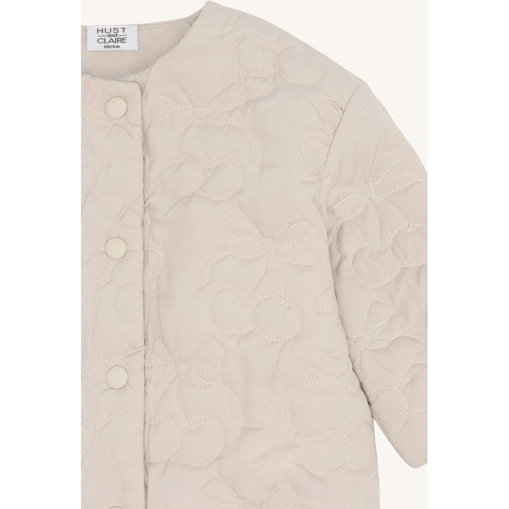 Hust & Claire HCEllu Quilt Jacket 3502 Silver Gray