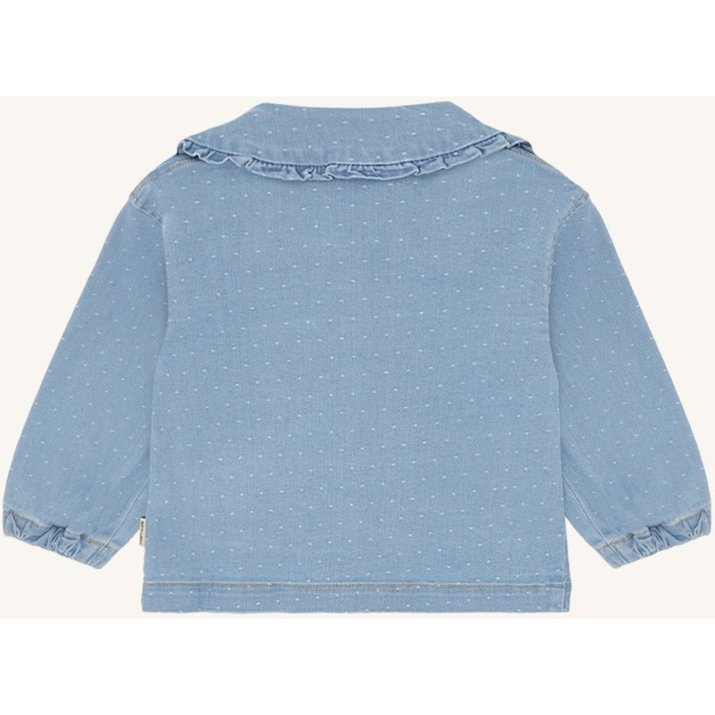 Hust & Claire HCEly  Dotty denim Jacket 33 Blue Denim