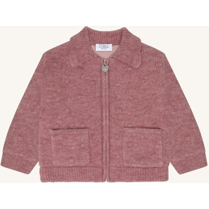 Hust & Claire HCEmi Knit Jacket Knitwear 3875 Heather