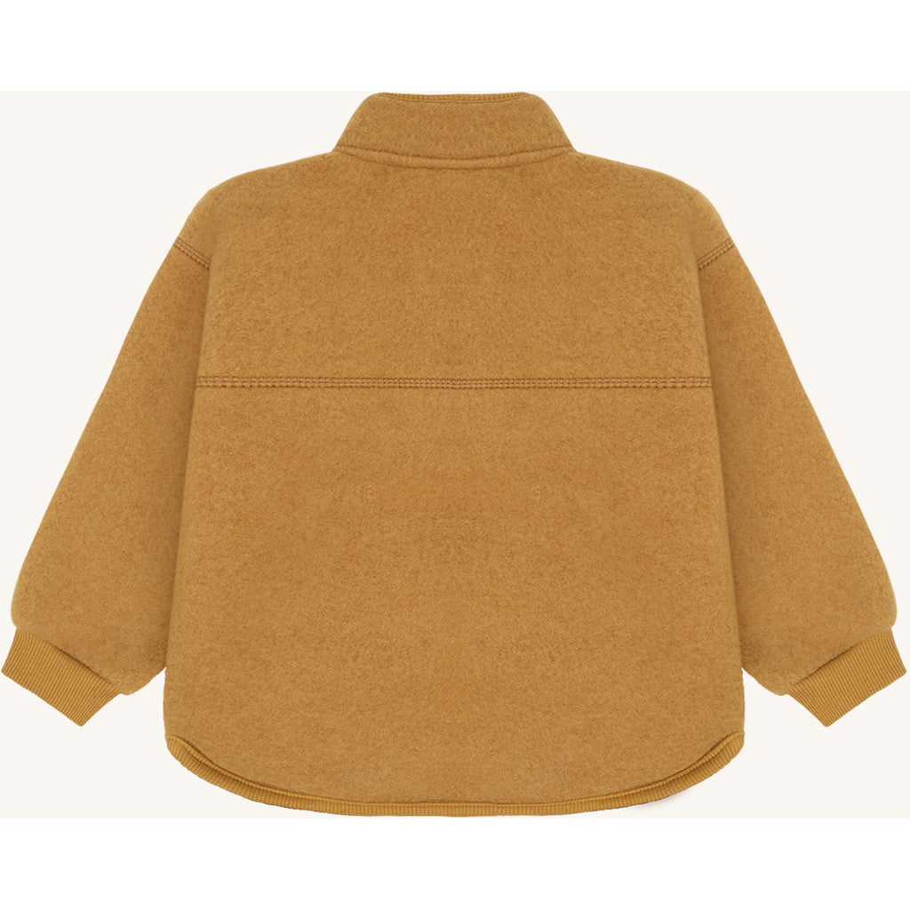 Hust & Claire HCEmi Zip Jacket Wool Fleece Jacket 3038 Old Mustard