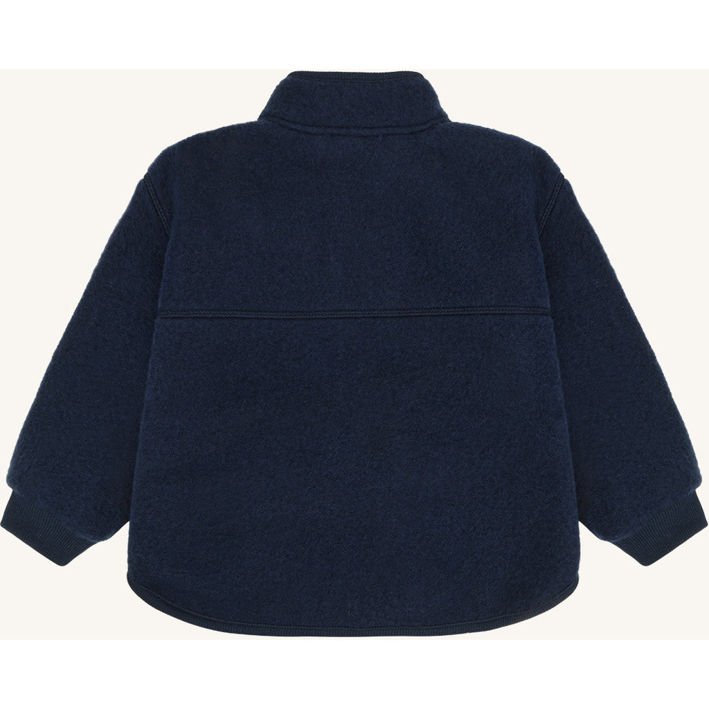 Hust & Claire HCEmi Zip Jacket Wool Fleece Jacket 3146 Blues