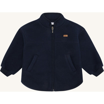 Hust & Claire HCEmi Zip Jacket Wool Fleece Jacket 4150 More Navy