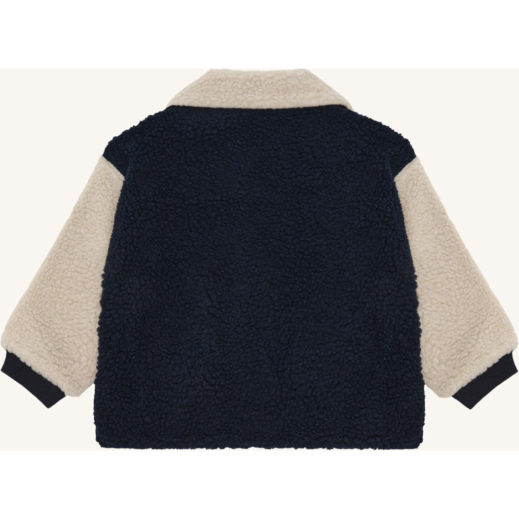 Hust & Claire HCErik Teddy Fleece Jacket 4150 More Navy
