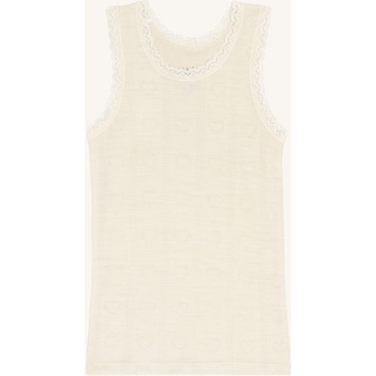 Hust & Claire HCFaith Pointelle Tops 3270 Ivory