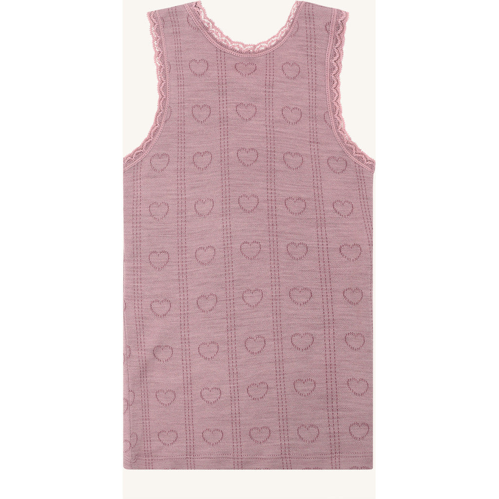Hust & Claire HCFaith Pointelle Tops 3875 Heather