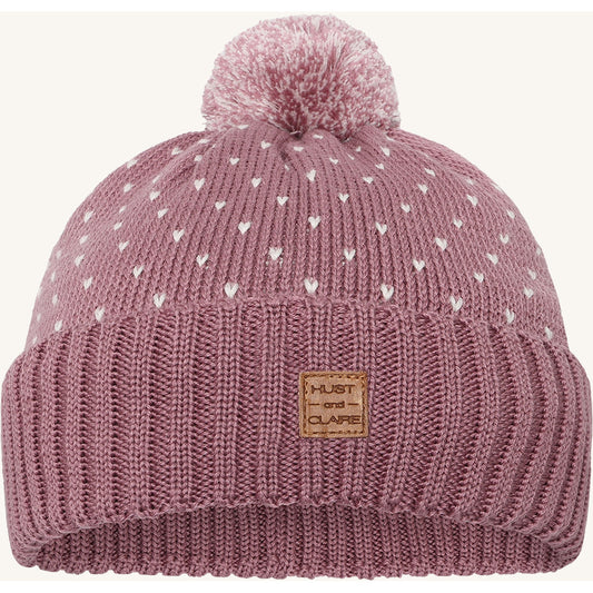 Hust & Claire HCFalke Knit Dot Hat 3863 Pale Mauve