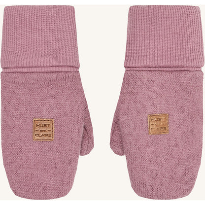 Hust & Claire HCFelix Glove Boiled Wool Gloves 3863 Pale Mauve