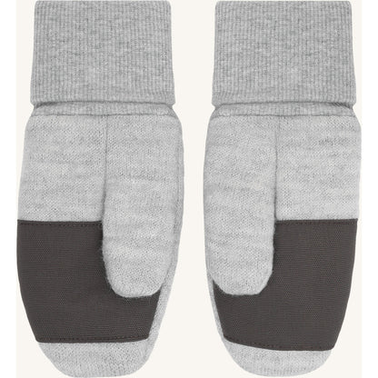Hust & Claire HCFelix Glove Boiled Wool Gloves 1201 Light Grey Melange