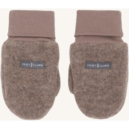 Hust & Claire HCFelix Glove Wool Gloves 3232 Deer Melange