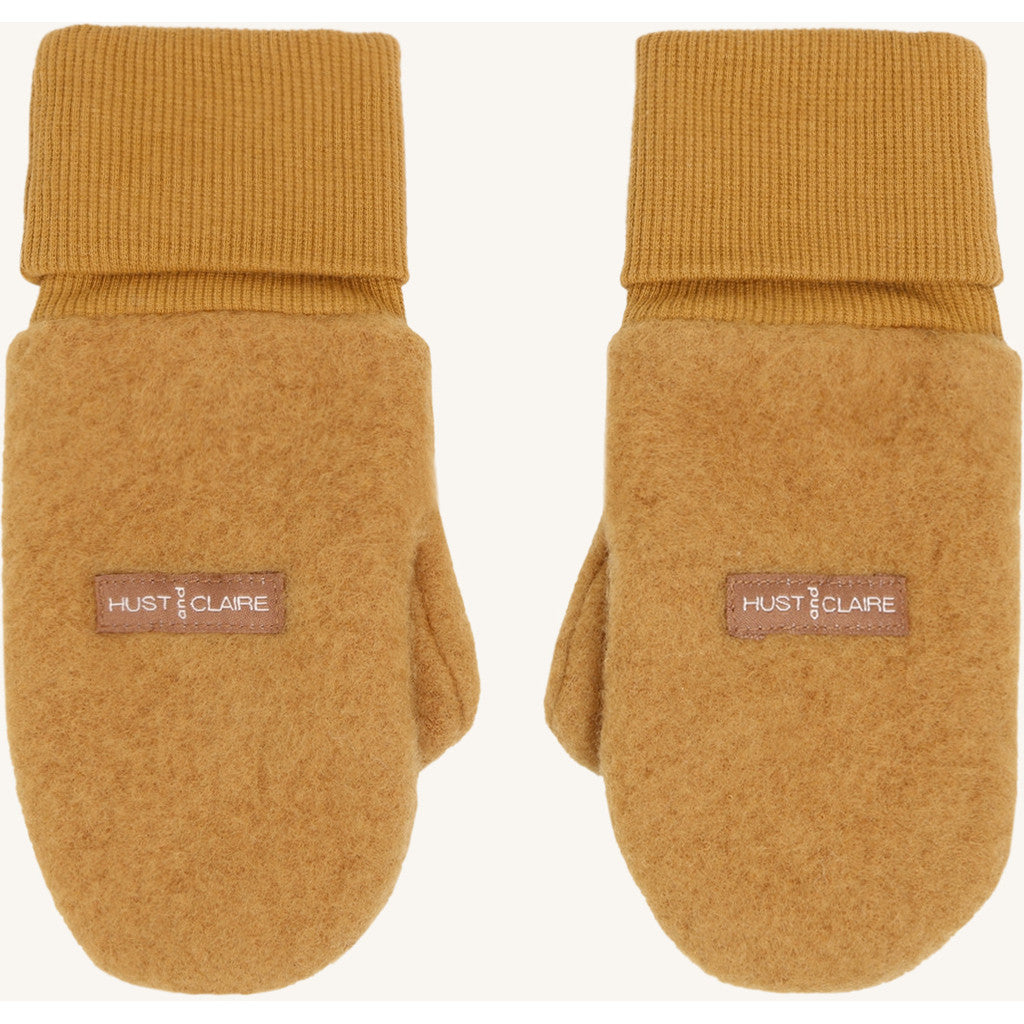 Hust & Claire HCFelix Glove Wool Gloves 3038 Old Mustard