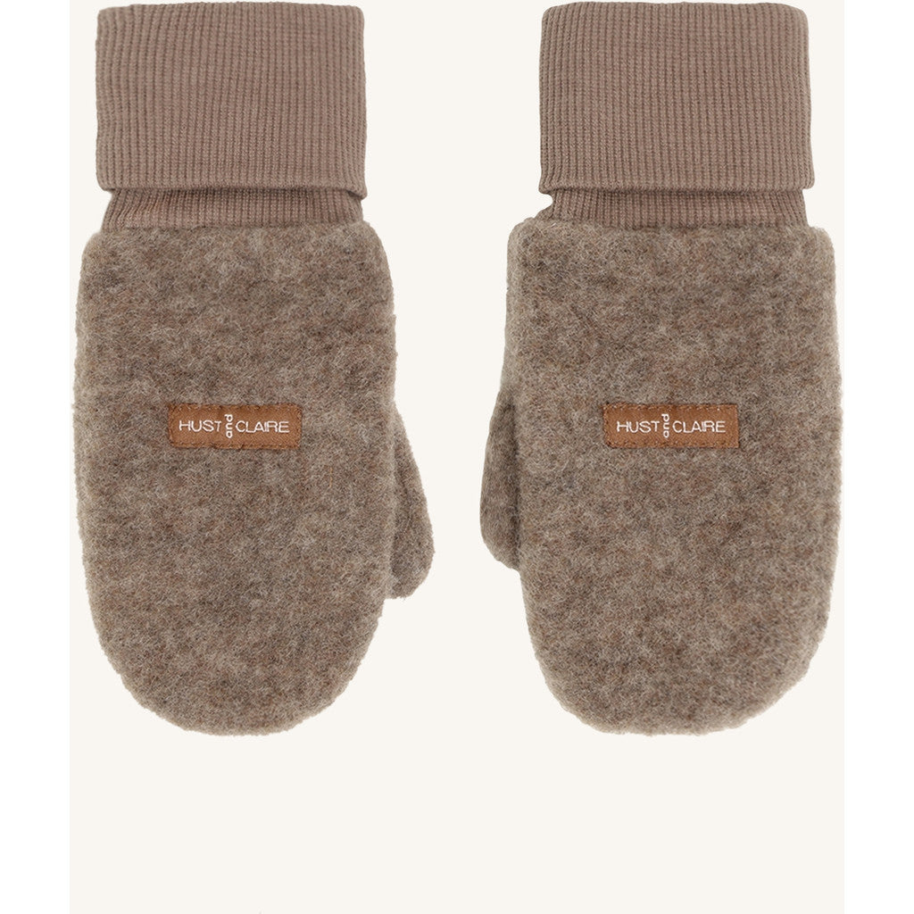 Hust & Claire HCFelix Glove Wool Gloves 3232 Deer Melange