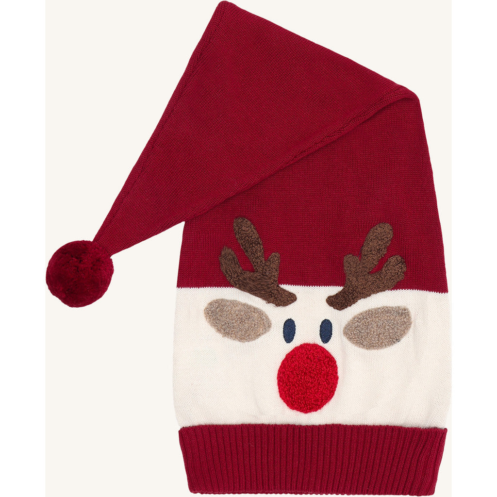 Hust & Claire HCFiliz Reindeer Hat 3379 Teaberry