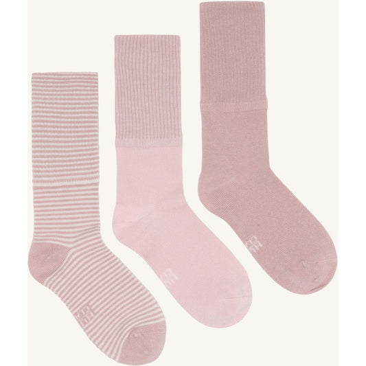 Hust & Claire HCFosu 3-pack Socks 3366 Dusty Rose