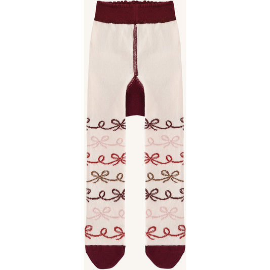Hust & Claire HCFrankie Bows Stockings 3260 Sugar