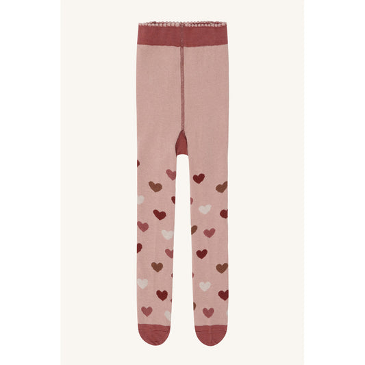 Hust & Claire HCFrankie Old hearts Stockings 3735 Adobe Rose