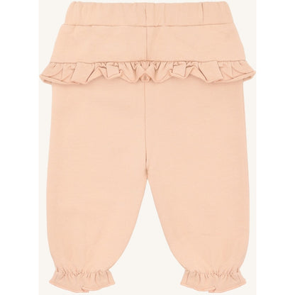 Hust & Claire HCGenny solid flounce Jogging Trousers 3549 Rugby Tan