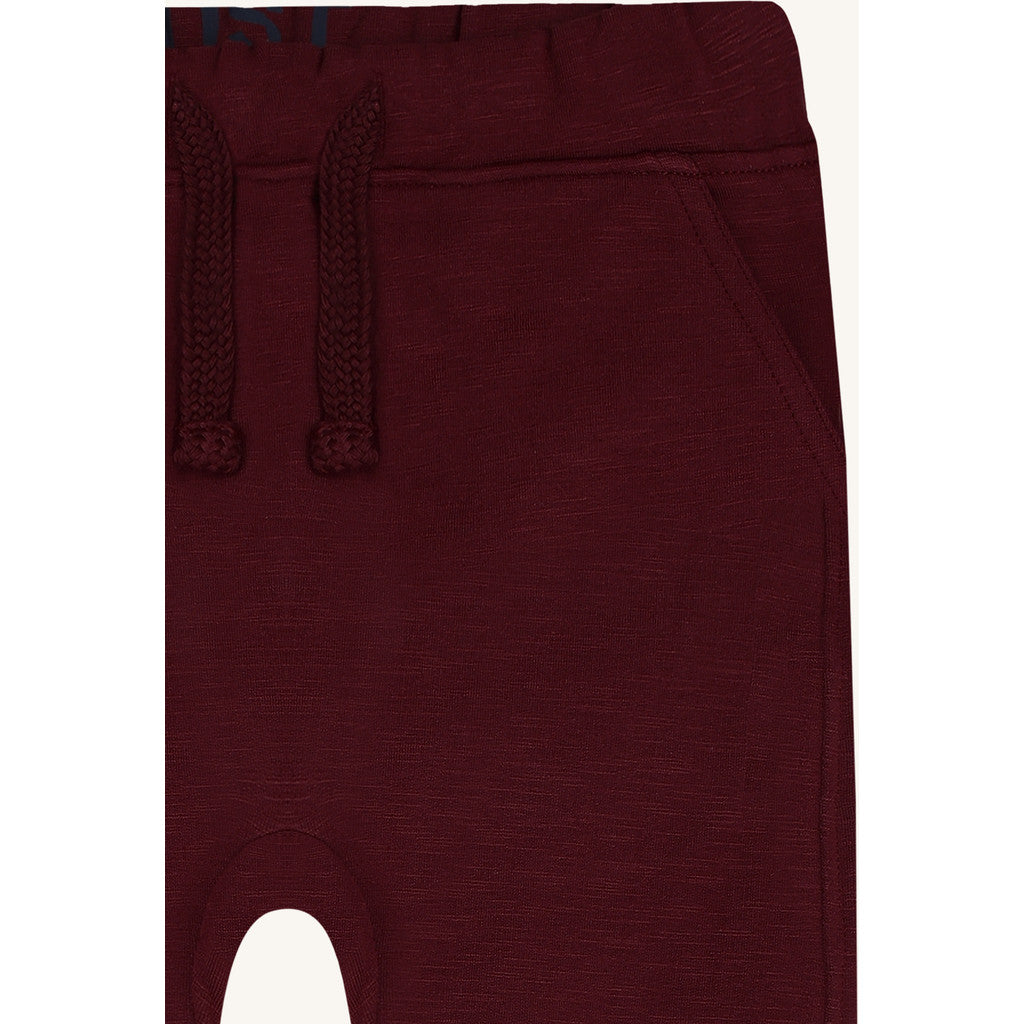 Hust & Claire HCGeorge Solid Brushed Jogging Trousers 4361 Red Chocolate