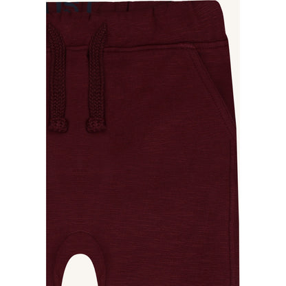 Hust & Claire HCGeorge Solid Brushed Jogging Trousers 4361 Red Chocolate