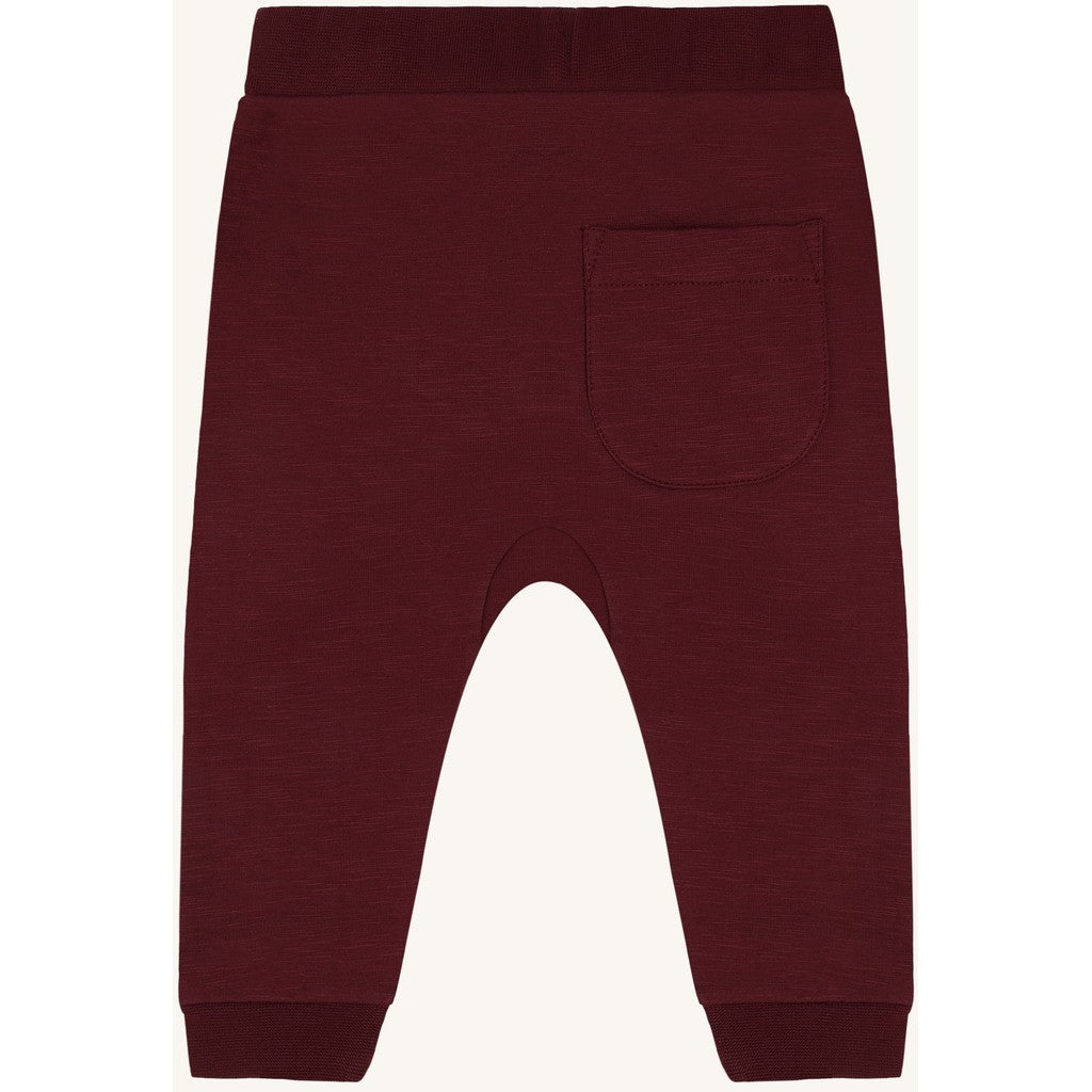 Hust & Claire HCGeorgey Solid Brushed Jogging Trousers 4361 Red Chocolate