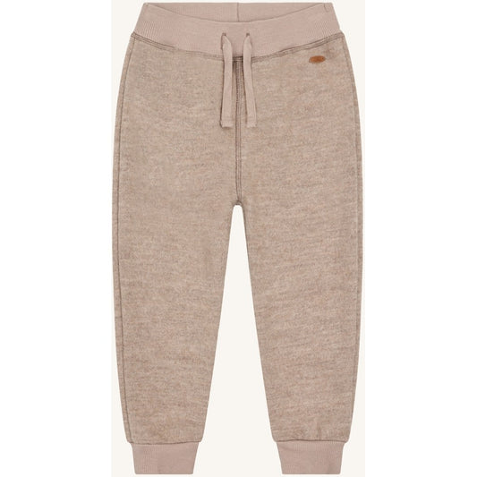 Hust & Claire HCGia Boiled Wool Jogging Trousers 3554 Biscuit
