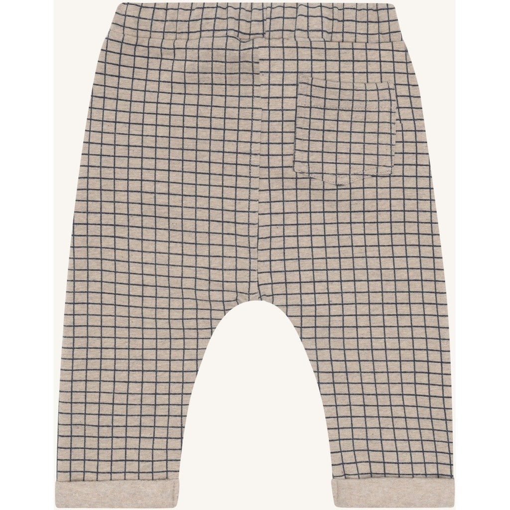 Hust & Claire HCGordon Check Jogging Trousers 3554 Biscuit