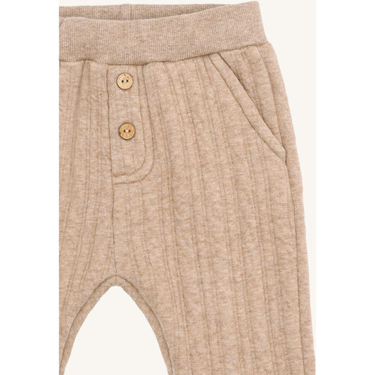 Hust & Claire HCGordon Quilt Jogging Trousers 3554 Biscuit