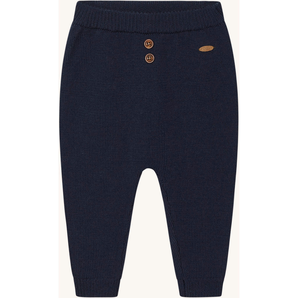 Hust & Claire HCGuri Wool Knit Trousers 4150 More Navy