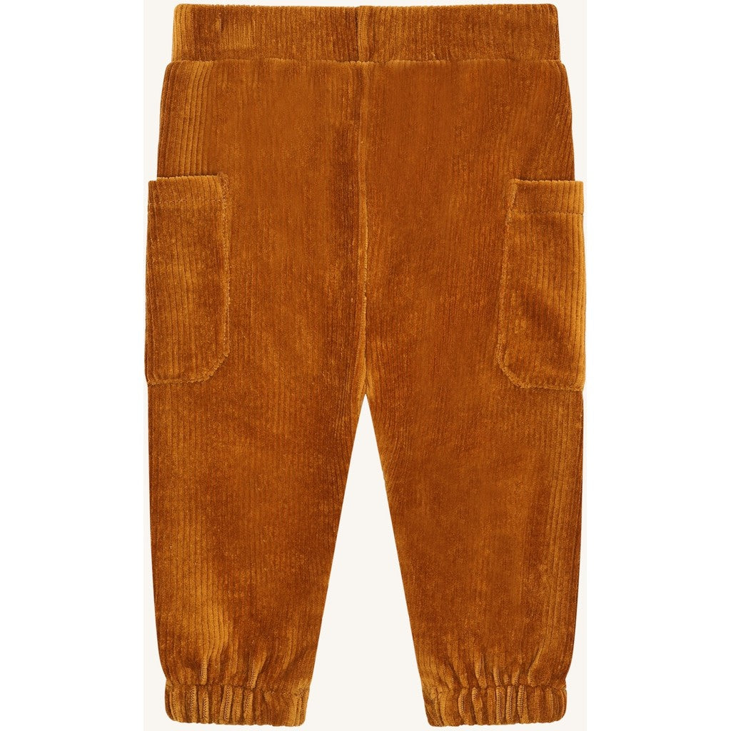 Hust & Claire HCGus Ribbed velour Jogging Trousers 3022 Squirrel