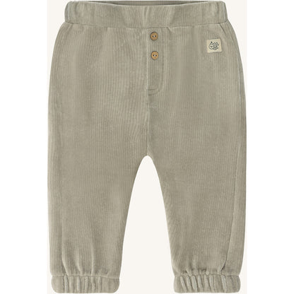 Hust & Claire HCGus Ribbed velour Jogging Trousers 4440 Forest Fog