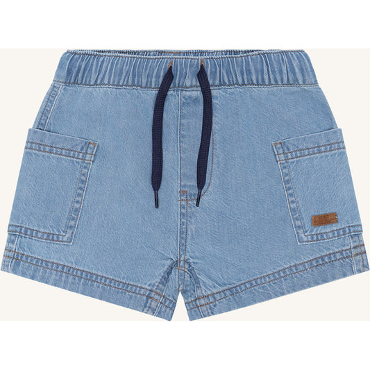 Hust & Claire HCHans Soft denim Shorts 33 Blue Denim