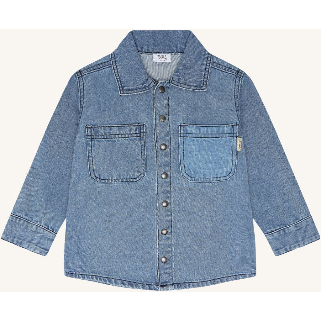 Hust & Claire HCJack Denim Fall Shirts 57 Blue Denim