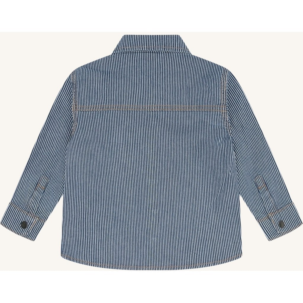 Hust & Claire HCJack Yd  stripe Shirts 62 Blue Denim
