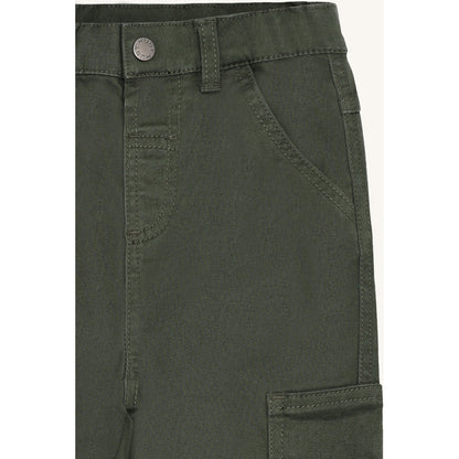 Hust & Claire HCJames Peached Canvas Trousers 3461 Deep Ivy