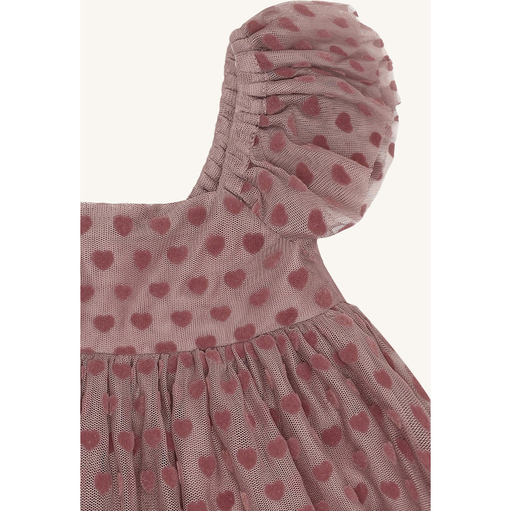 Hust & Claire HCKamilia Flock Dresses 3899 Mauve