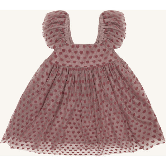 Hust & Claire HCKamilia Flock Dresses 3899 Mauve