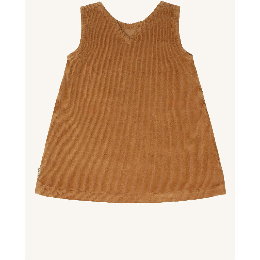 Hust & Claire HCKaroline Cord Dresses 3557 Chipmunk