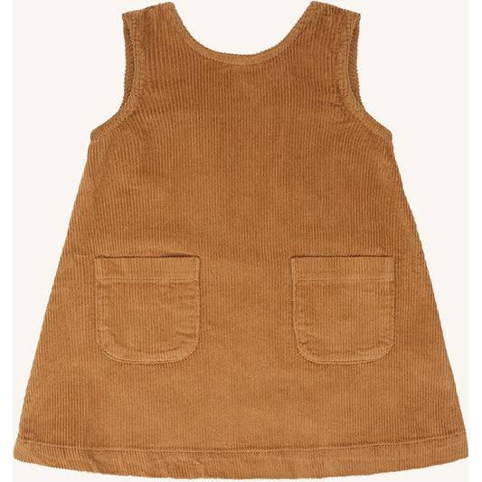 Hust & Claire HCKaroline Cord Dresses 3557 Chipmunk
