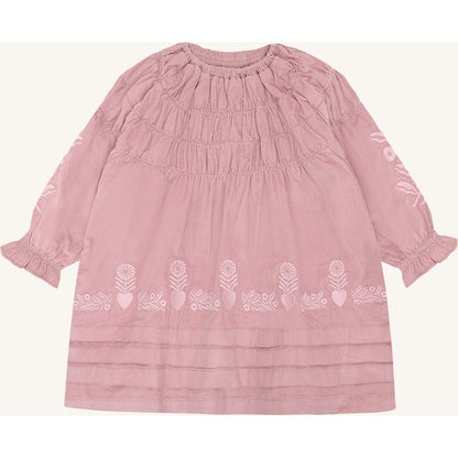 Hust & Claire HCKaroline Folk Dresses 3875 Heather