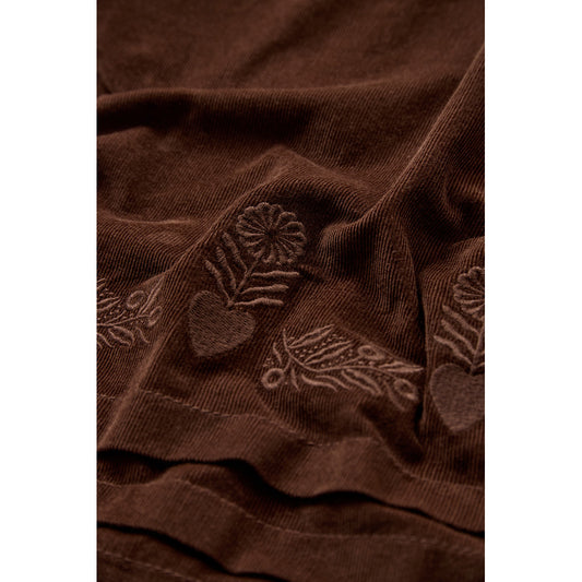 Hust & Claire HCKaroline Folk Dresses 4575 Soil