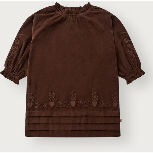 Hust & Claire HCKaroline Folk Dresses 4575 Soil