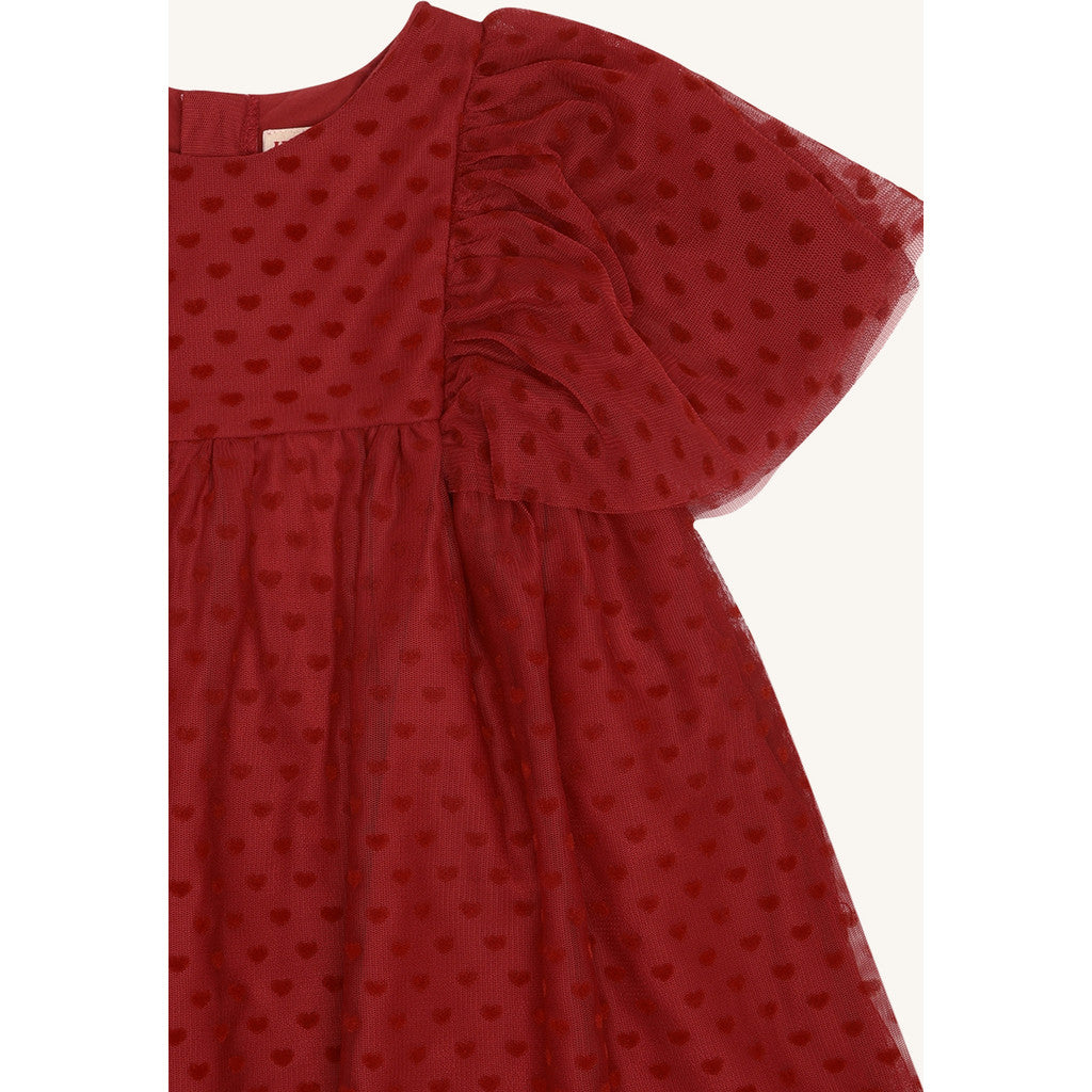 Hust & Claire HCKaroline Tulle dress Dresses 3379 Teaberry