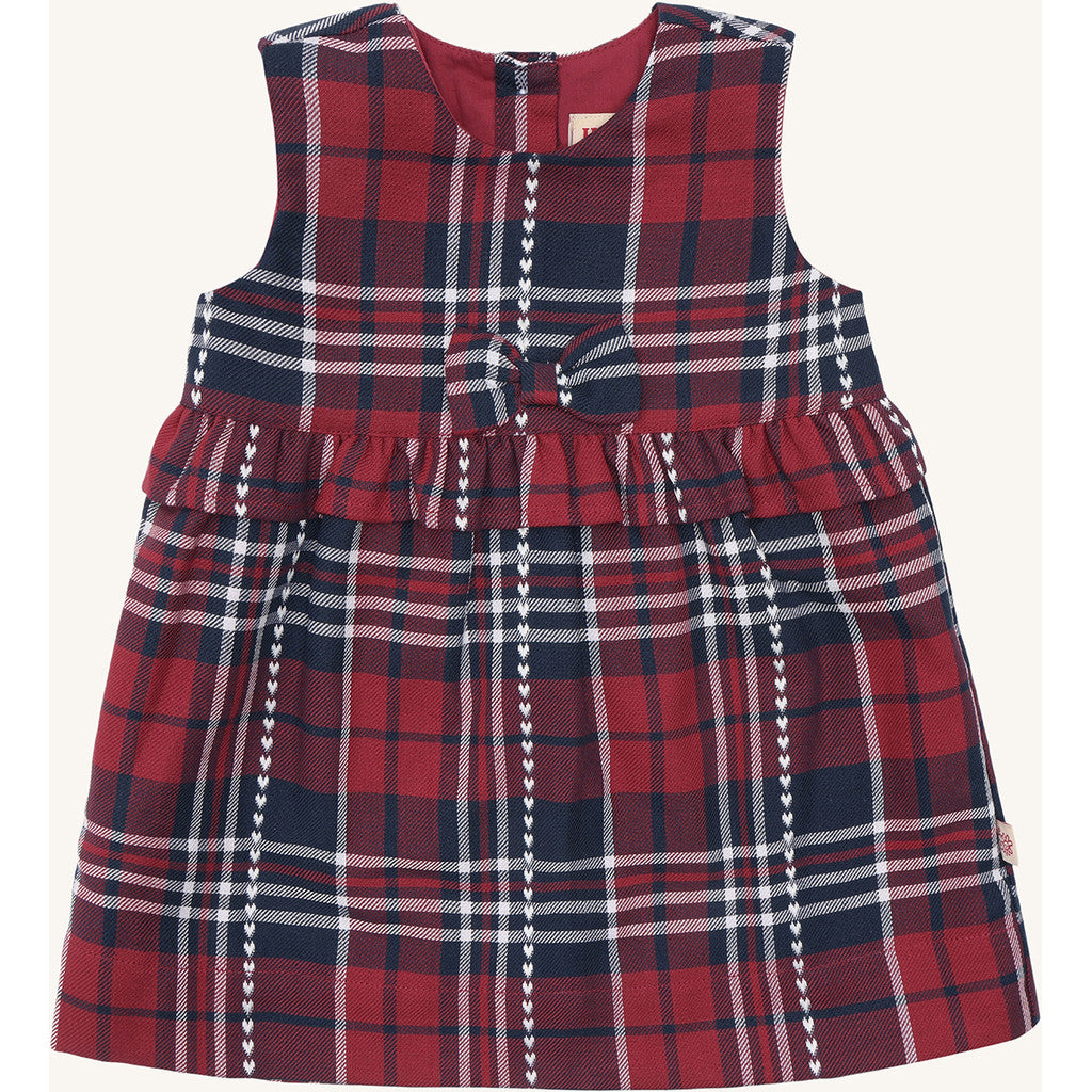 Hust & Claire HCKatinka Heart check Dresses 4150 More Navy
